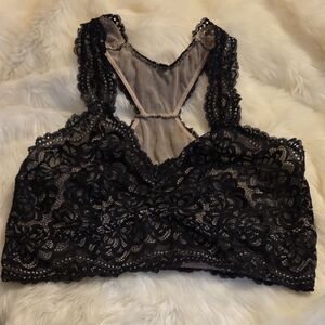Torrid Curve Black Lace Bralette Size 1